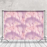 Lofaris Pink Purple Gold Marble Texture Photography Backdrop